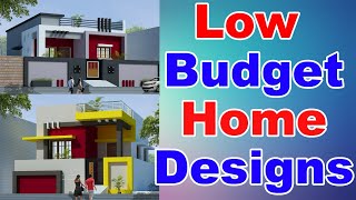 Low budget house design  single floor house models [upl. by Robby]