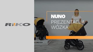 Wózek spacerowy Nuno marki Riko spacerówka z dużymi kołami [upl. by Alistair]