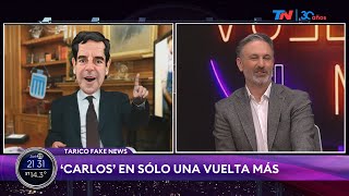 TARICO FAKE NEWS “CARLOS MELCONIAN” en quotSólo una Vuelta Másquot emitido el Jueves 20 de Julio de 2023 [upl. by Jonis]