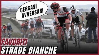 Favoriti Strade Bianche 2024  Chi può battere Tadej Pogacar [upl. by Hacissej]