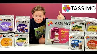 Unboxing test recenzja ekspresu Bosch Tassimo Happy VLOG [upl. by Amikat]