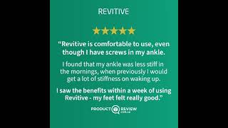 Revitive Circulation Booster I Real User Testimonial I Deans Story [upl. by Nnaylloh]