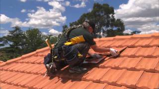 Installing an Bradford Ventilation SupaVent on your Tile Roof [upl. by Kenison]