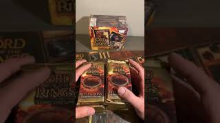 HUGE Reflections Pack Opening Lord of the Rings TCG [upl. by Maclaine]