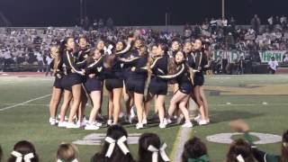 Watsonville High vs PV Cheer Halftime 2016 [upl. by Tterb]