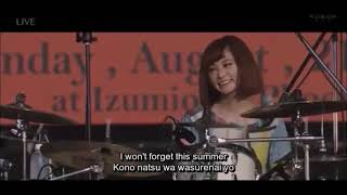 SCANDAL  Uchiage Hanabi LIVE  English amp Romaji Subtitles [upl. by Ellekim]