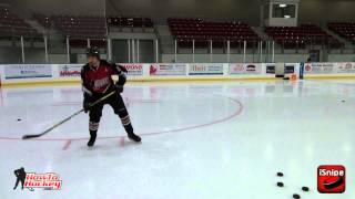 How to shoot Backhand in Hockey With Power [upl. by Mortensen]