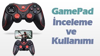 Gamepad Kablosuz Oyun Kolu Joystick Kurulumu ve Kullanımı GamepadPlus V3 Wireless amp Bluetooth [upl. by Leyla827]