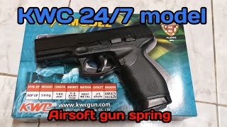 Airsoft gun spring Kwc 247 model [upl. by Utimer]