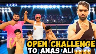 Open challenge to Anas Ali boxing match ky liya boxer ready dmy op vlog [upl. by Adleremse]