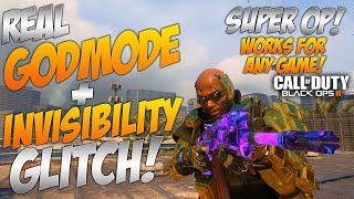 BO3 GLITCHES INSANE GODMODE  INVISIBILITY GLITCH WORKS IN ANY MULTIPLAYER GAME EXTREMELY OP [upl. by Laurette427]