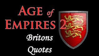 The Britons quotes  Age of Empires II DE [upl. by Casanova]