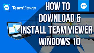 How To Download And Install TeamViewer On Windows 10 PCLaptop [upl. by Reppiks]