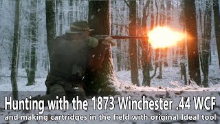 Hunting with the 1873 Winchester rifle [upl. by Ytsur]