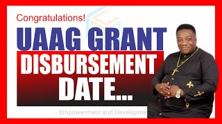 UAAGUAS grant disbursement date  All Grant CEOs of Abuja Speaking [upl. by Vidovik]