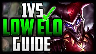 How to Shaco amp Carry Low Elo  Shaco Beginners Gameplay Guide Season 14 League of Legends [upl. by Brigham]