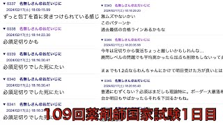 国試の闇109回薬剤師国家試験1日目を終えた受験生の断末魔の叫びまとめ [upl. by Thirzia]