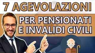 PENSIONI BONUS  7 BONUS PER I PENSIONATI ED INVALIDI CIVILI  come ottenerli [upl. by Lubin25]