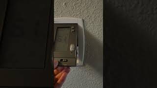 How to open a Filtrete 3M or 3M36 thermostat [upl. by Rennie]