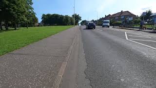 Oxgangs Road North Edinburgh Surface Dressing Failure [upl. by Joey550]