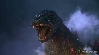 Godzilla vs Destoroyah III with custom roars Godzilla vs Destoroyah 1995 [upl. by Elvis737]