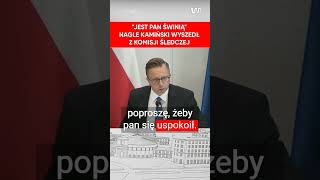 Kamiński do Jońskiego Jest pan świnią Nagle wstał i wyszedł [upl. by Diego835]