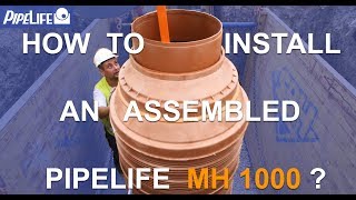 How to install an assembled Pipelife MH 1000 [upl. by Ahsatin384]