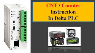 CNT Counter Instruction In Delta PLC Programming [upl. by Nova265]