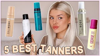 TOP 5 FAKE TANNERS YOU NEED TO GET THE PERFECT FAKE TAN EVERYTIME [upl. by Ahsenroc]