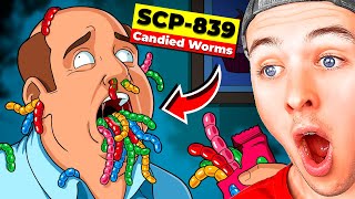 Reacting to SCP839 Candied Worms [upl. by Eirruc422]