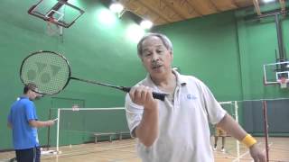 How To Return a Smash  Badminton Tips [upl. by Namaj]