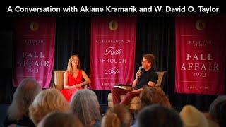 A Conversation with Akiane Kramarik and W David O Taylor [upl. by Assirek]