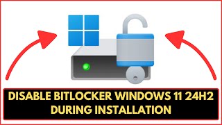 How to Disable BitLocker Encryption in Windows 11 24H2 during installation [upl. by Orat595]