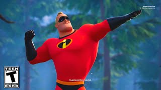 Fortnite The Incredibles Arrive Official Trailer [upl. by Acireit]