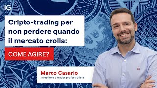 Criptotrading per non perdere quando il mercato crolla senza comprare cripto fisiche [upl. by Nam]