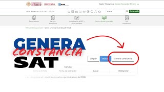 Cómo GENERAR tu Constancia de Situación fiscal del SAT en el 2024 [upl. by Dustin]