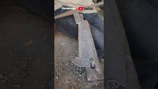 Making a sharp machete [upl. by Pavyer]