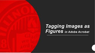 Tagging Images As Figures in Adobe Acrobat [upl. by Yacov]