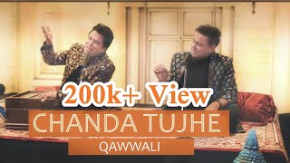 Chanda Tujhe  Remix Qawwali Song  Zafi Allah Loak amp Hassan Javaid qawwali trending 2023 [upl. by Sirmons]