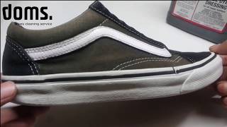 Repaint vans with angelus suede dye  cara cat sepatu vans [upl. by Ecneret]