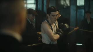 Bonnie Gold vs Billy Mills  FULL FIGHT  S04E02  PEAKY BLINDERS [upl. by Ayojal]