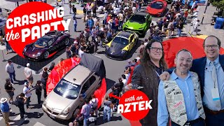 What Happened When We Took A 3600 Pontiac Aztek To A Show For 1 Million Exotics [upl. by Arais]