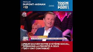 Pour sauver notre système social donnons priorité à ceux qui y ont contribué  tpmp [upl. by Notsua]