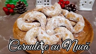 Cornulete cu nucă O reteta simpla delicioasă ideala de Crăciun 🎄☃️ [upl. by Ashman]