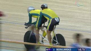 Beijing Paralympics Mens BampVI Tandem Pursuit 4000m [upl. by Nnave]