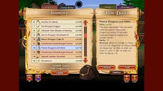 Dragonfable  Equipment Guide [upl. by Ahsikym]