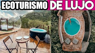 GLAMPING Los MEJORES Lugares PARA ACAMPAR de LUJO en MÉXICO [upl. by Sharron690]