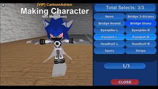 How To Make Neo Metal Sonic In Sonic Pulse Rp Part 1 [upl. by Ennairek463]