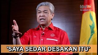 Zahid sedar disuruh berundur ikrar perbaiki nasib Umno [upl. by Otes]