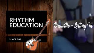 Letting In  Beauville Guitar Tutorial [upl. by Karsten]